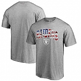 Oakland Raiders Pro Line by Fanatics Branded Banner Wave T-Shirt Heathered Gray,baseball caps,new era cap wholesale,wholesale hats